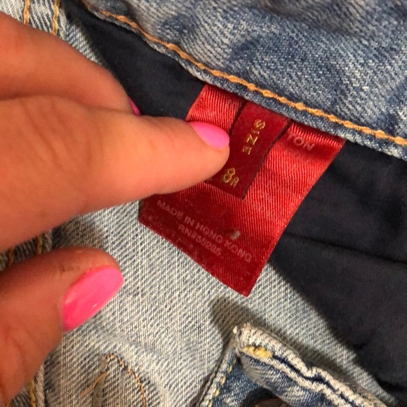 💋💋3 for $20💋Express light wash boot cut jeans - Picture 3 of 8